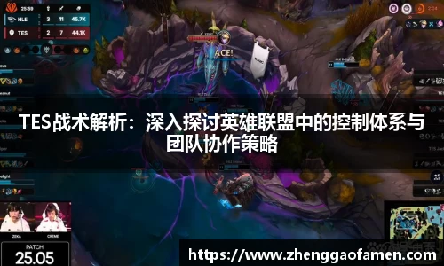 TES战术解析：深入探讨英雄联盟中的控制体系与团队协作策略